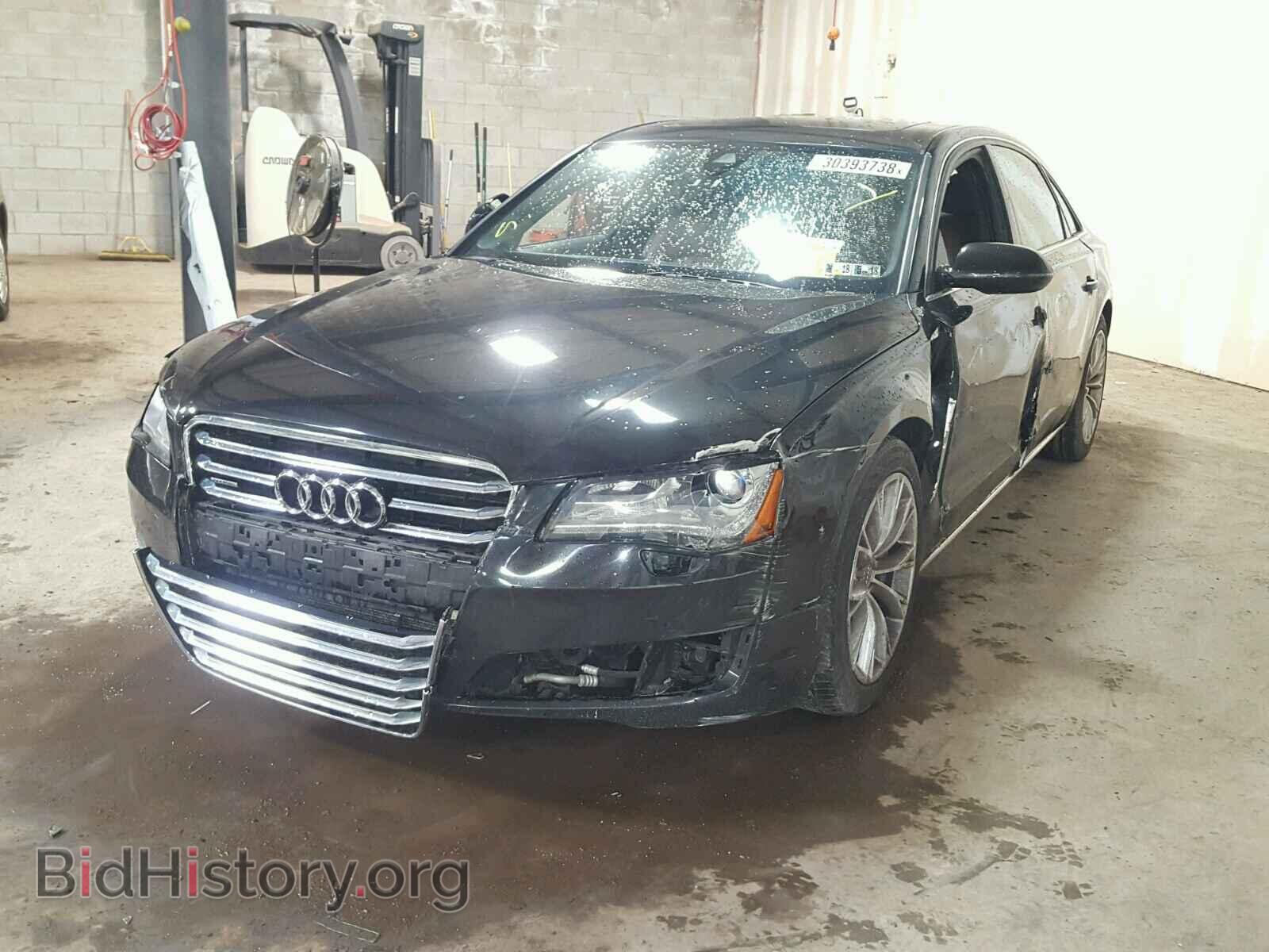 2011 AUDI A8 - VIN: WAURVAFD4BN019680 - Фото 2