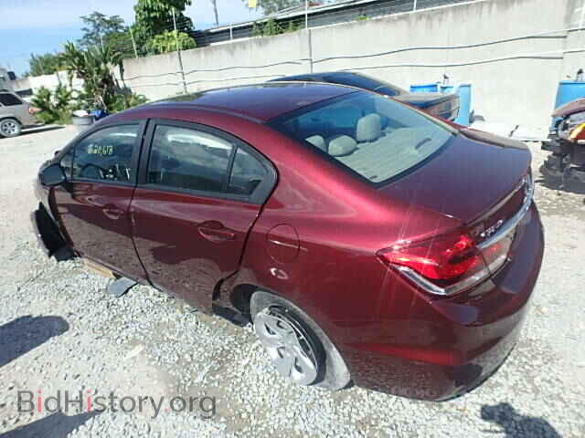 2013 HONDA CIVIC - VIN: 19XFB2F52DE011484 - Фото 3