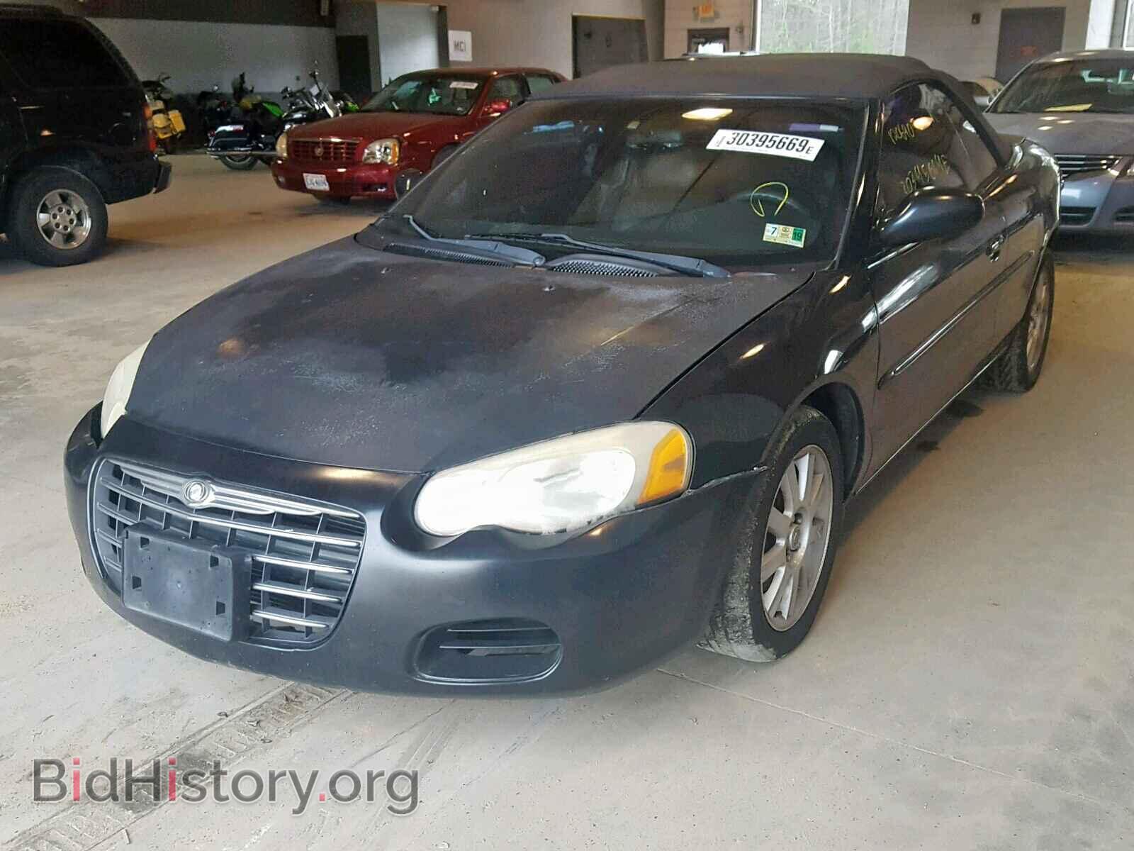 2004 CHRYSLER SEBRING - VIN: 1C3EL75R64N228577 - Фото 2