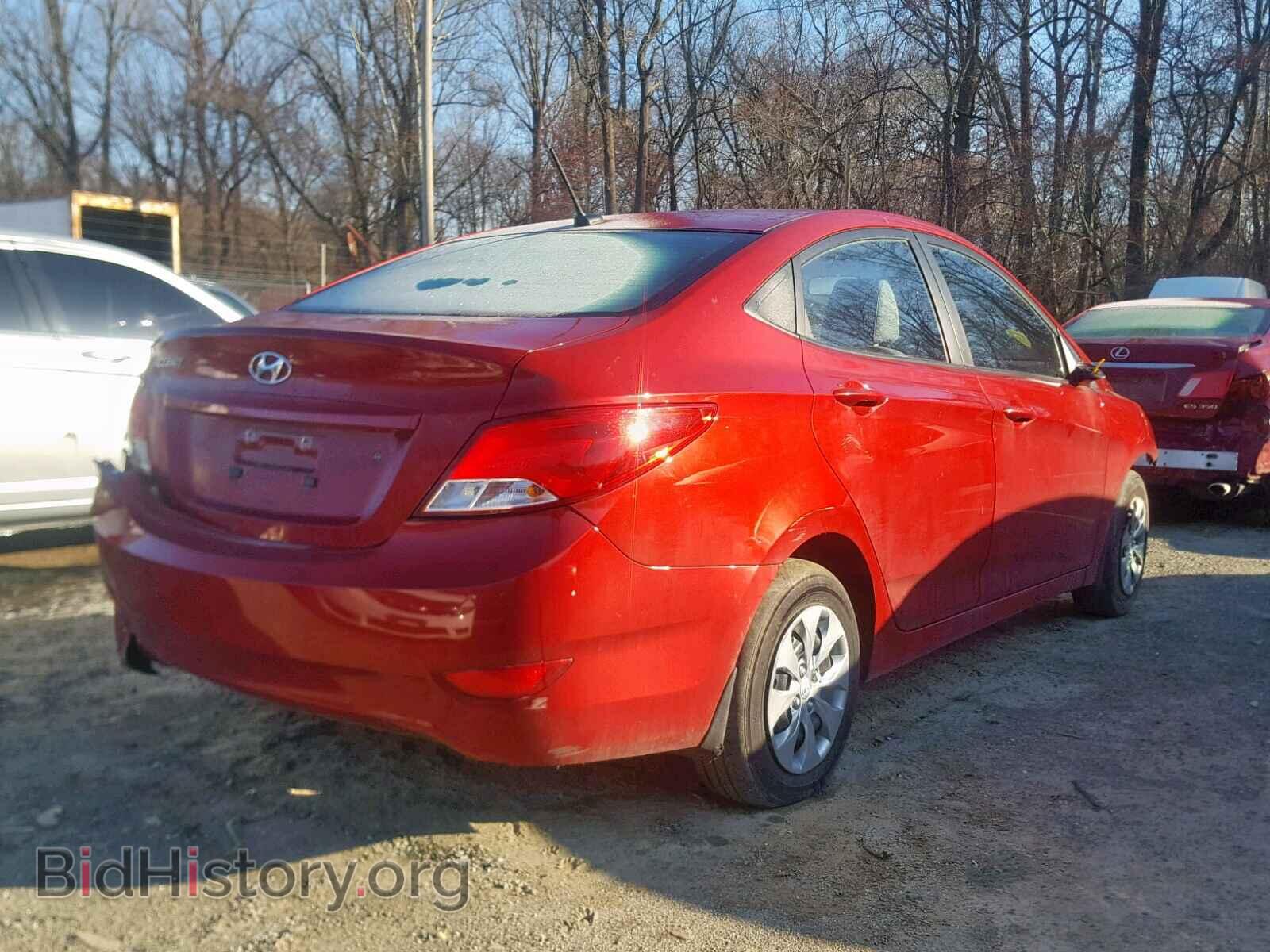 2017 HYUNDAI ACCENT - VIN: KMHCT4AE4HU376786 - Фото 4