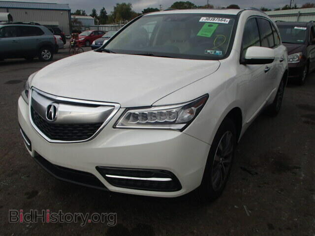 2014 ACURA MDX - VIN: 5FRYD4H4XEB011830 - Фото 2