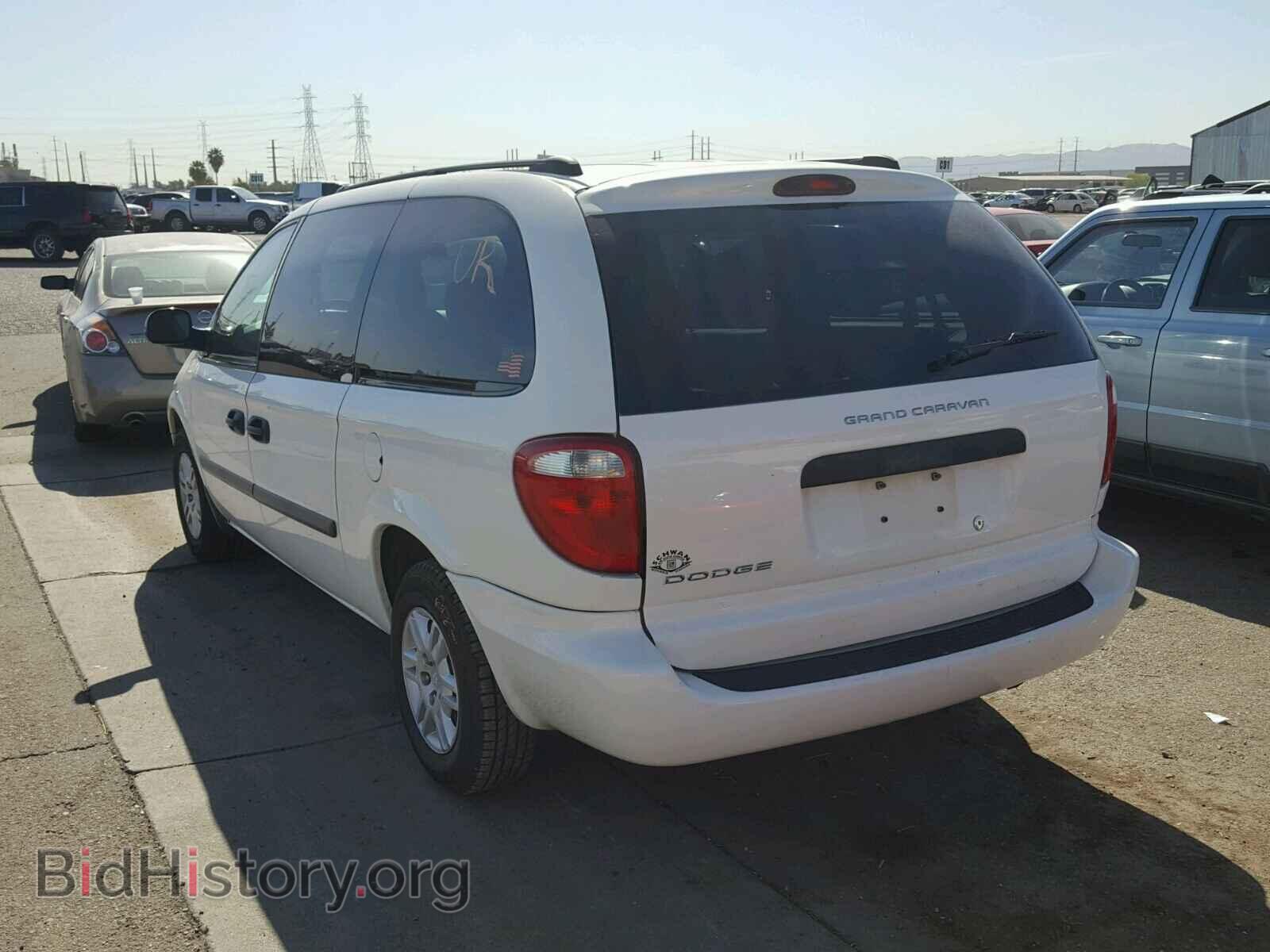 2005 DODGE CARAVAN - VIN: 1D4GP24R65B206355 - Фото 3