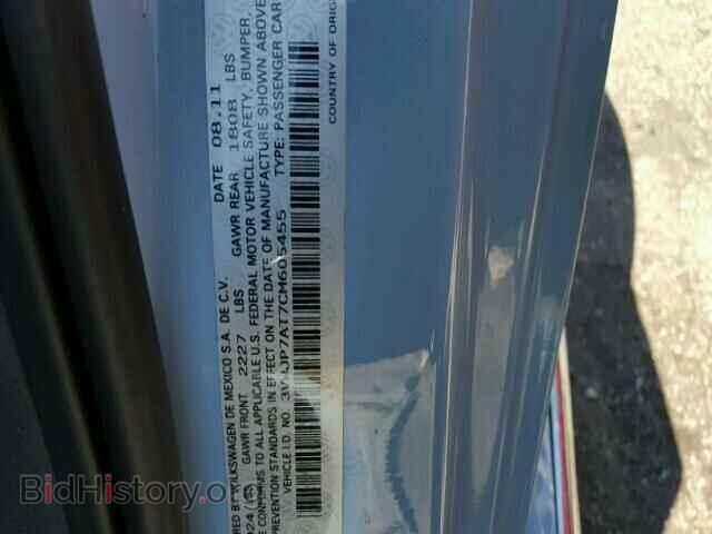 2012 VOLKSWAGEN BEETLE - VIN: 3VWJP7AT7CM605455 - Фото 10