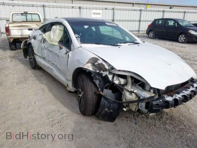 2011 Mitsubishi ECLIPSE Eclipse GS, white — VIN 4A31K5DF5BE002890, Copart