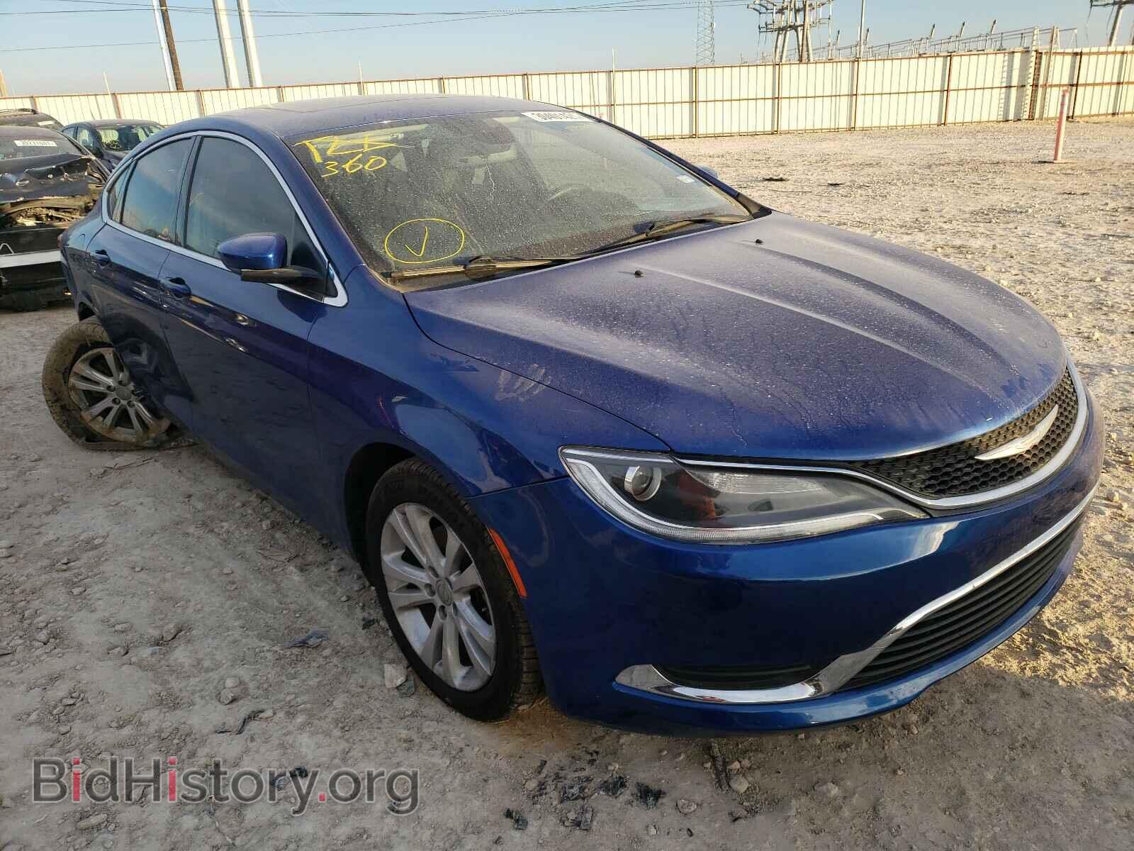 Фотография 1C3CCCAB4GN149664 - CHRYSLER 200 2016