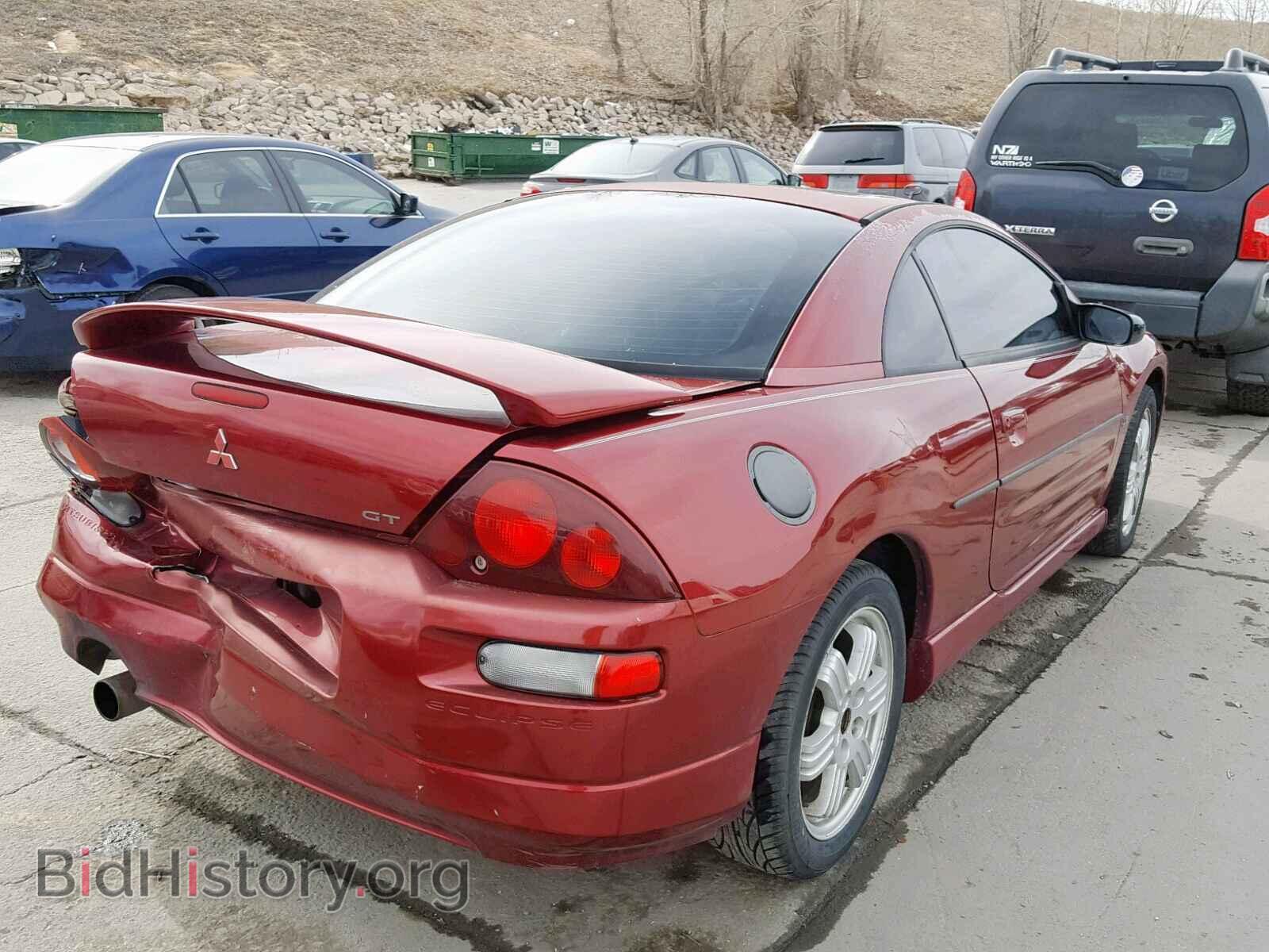 2001 MITSUBISHI ECLIPSE - VIN: 4A3AC84H61E113155 - Фото 4