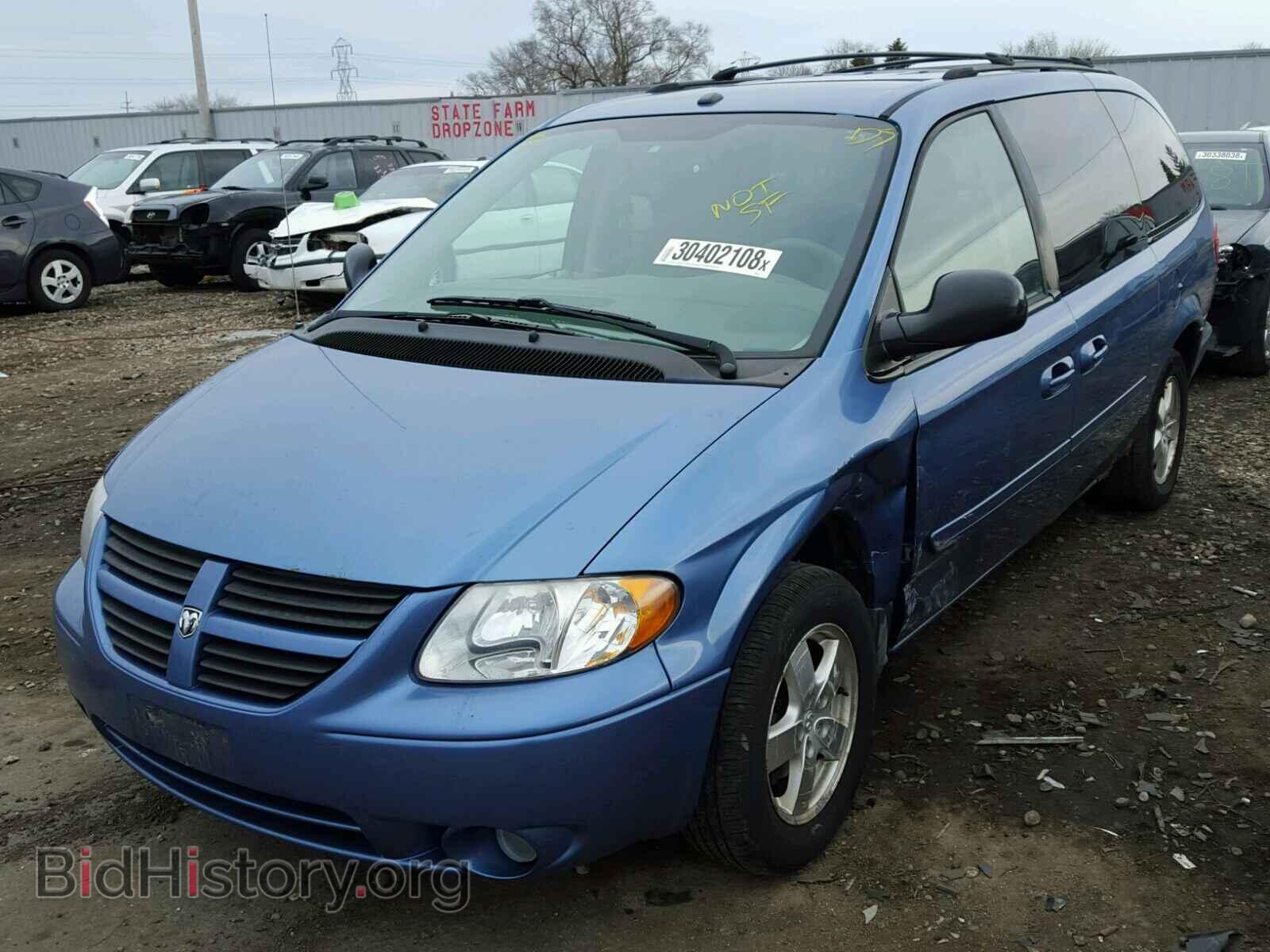 2007 DODGE CARAVAN - VIN: 2D8GP44L07R205244 - Фото 2