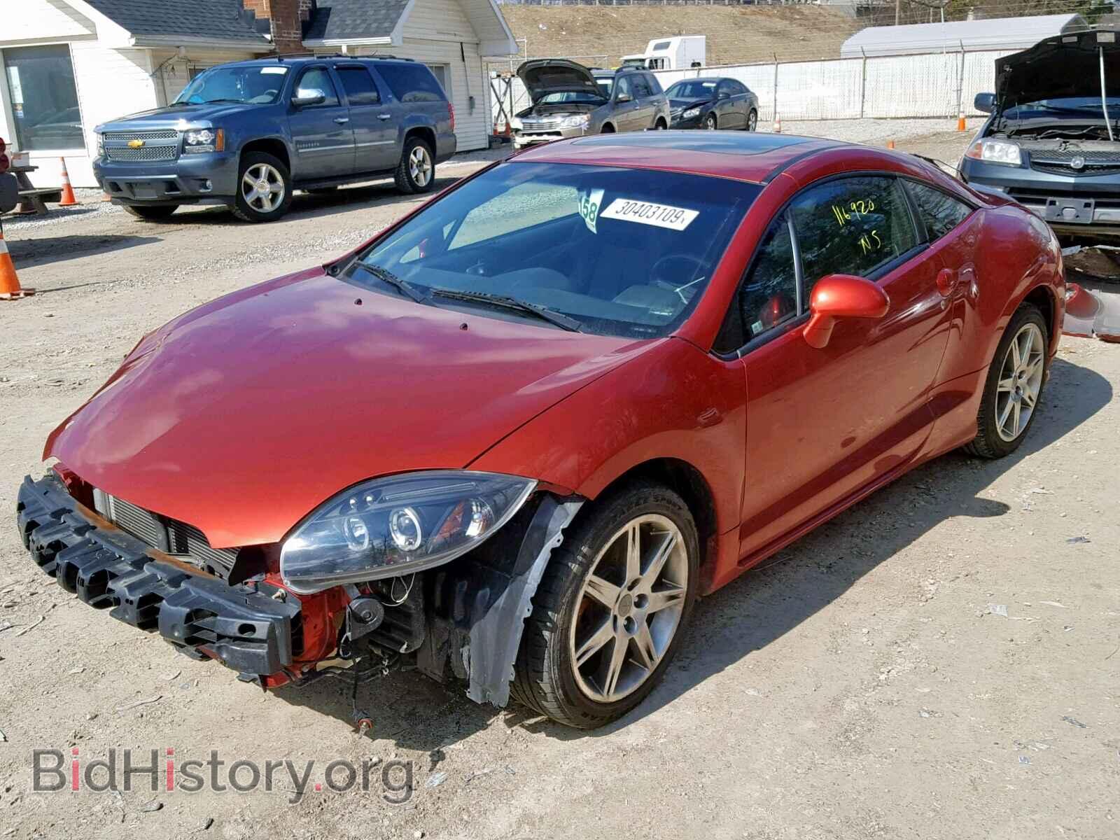2008 MITSUBISHI ECLIPSE - VIN: 4A3AK34T18E029104 - Фото 2