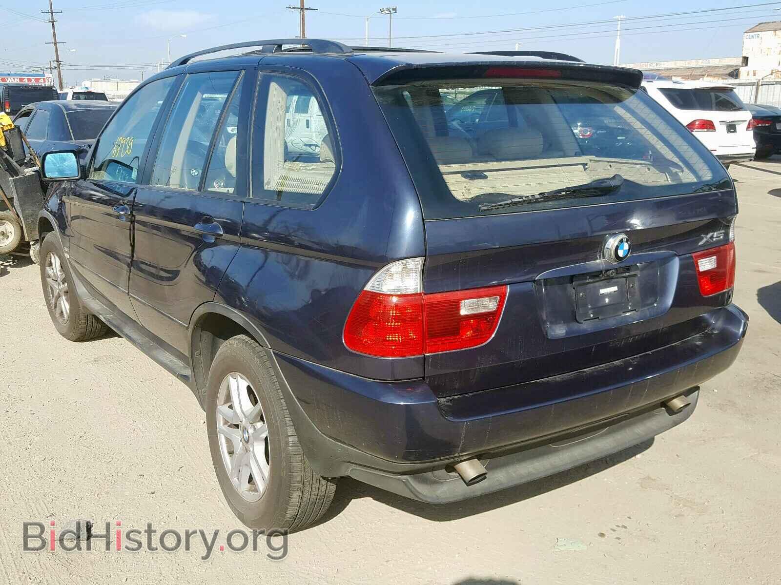 2006 BMW X5 - VIN: 5UXFA13526LY36404 - Фото 3