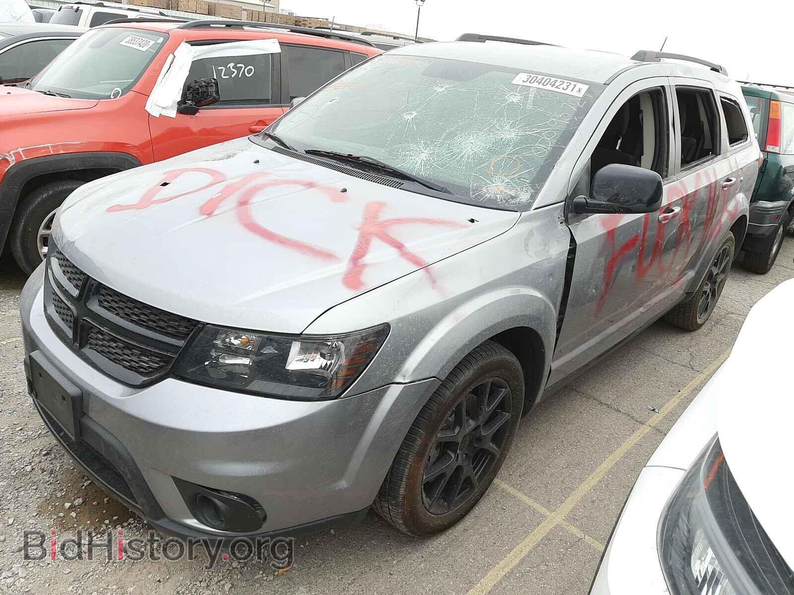 2017 DODGE JOURNEY - VIN: 3C4PDCBB4HT564073 - Фото 2