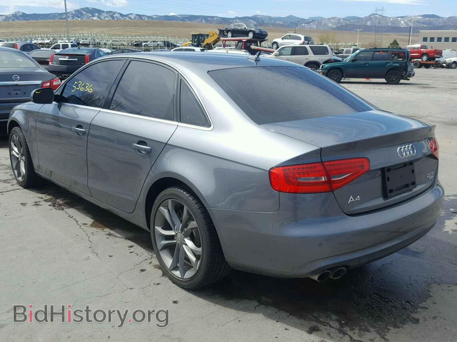 2013 AUDI A4 - VIN: WAUHFAFL2DA181883 - Фото 3