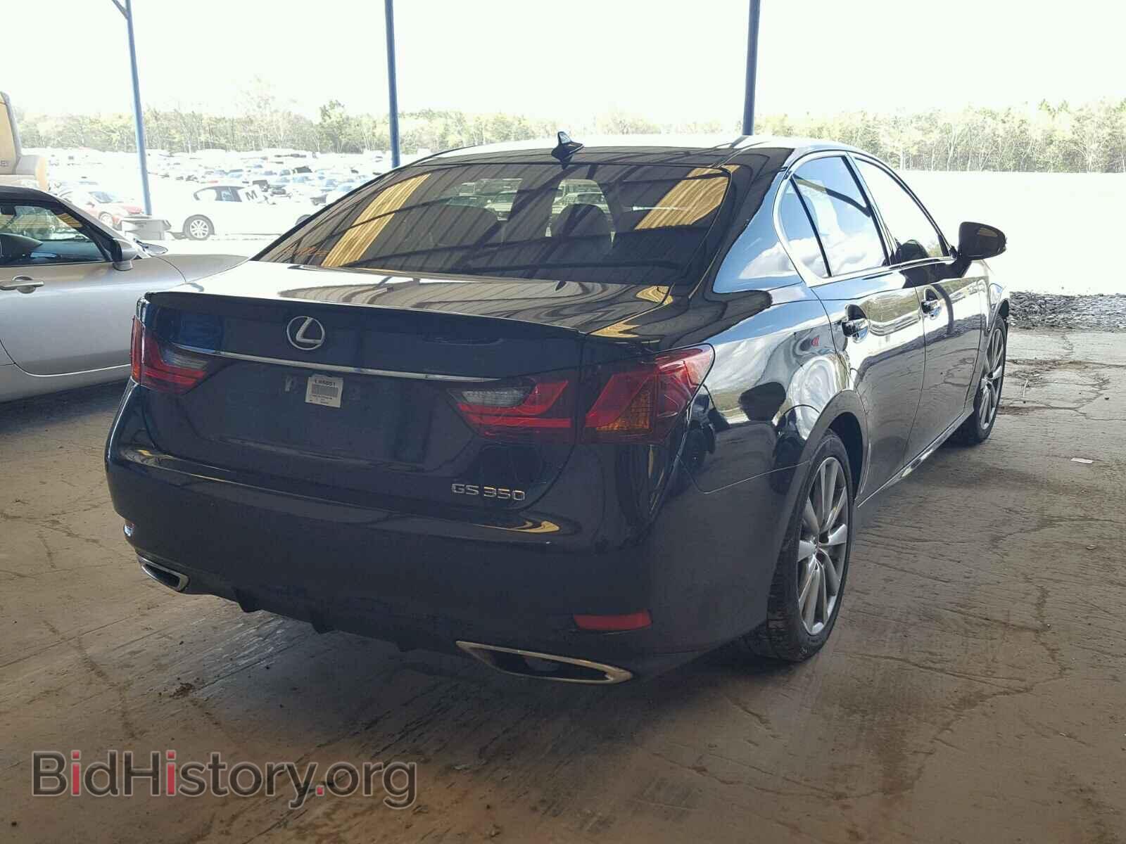 2013 LEXUS GS350 - VIN: JTHBE1BL2D5022189 - Фото 4