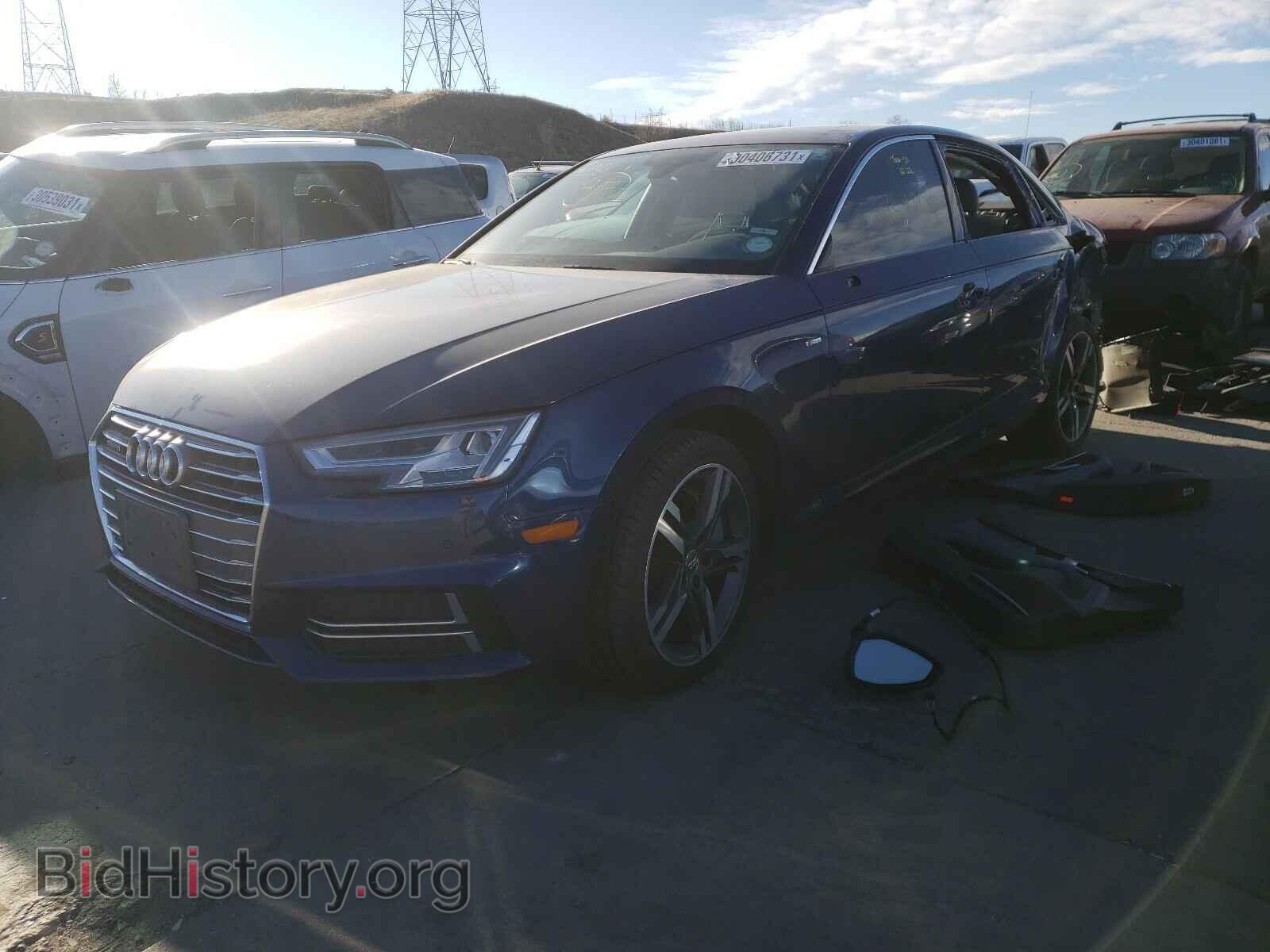 2018 AUDI A4 - VIN: WAUENAF49JA023373 - Фото 2