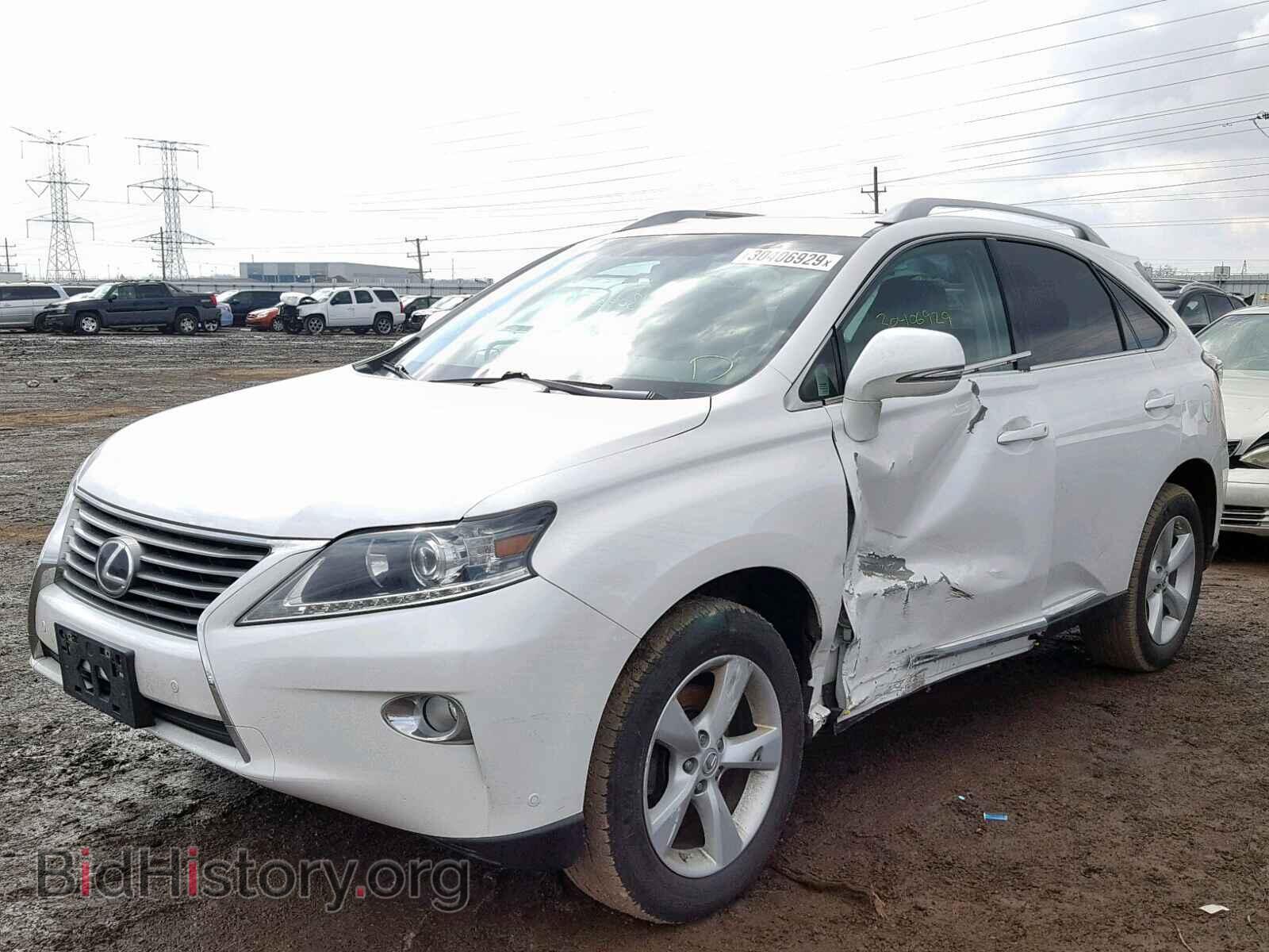2013 LEXUS RX 350 - VIN: 2T2BK1BA6DC164276 - Фото 2