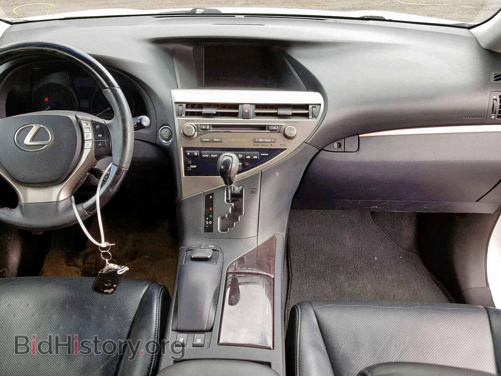 2013 LEXUS RX 350 - VIN: 2T2BK1BA6DC164276 - Фото 9