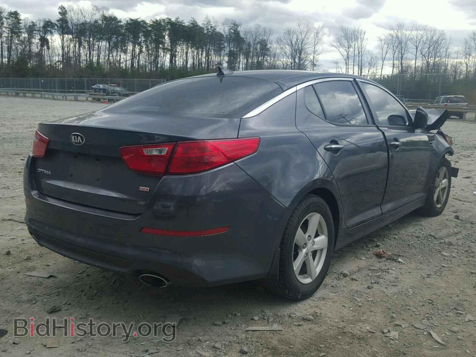 2015 KIA OPTIMA - VIN: KNAGM4A73F5631954 - Фото 4