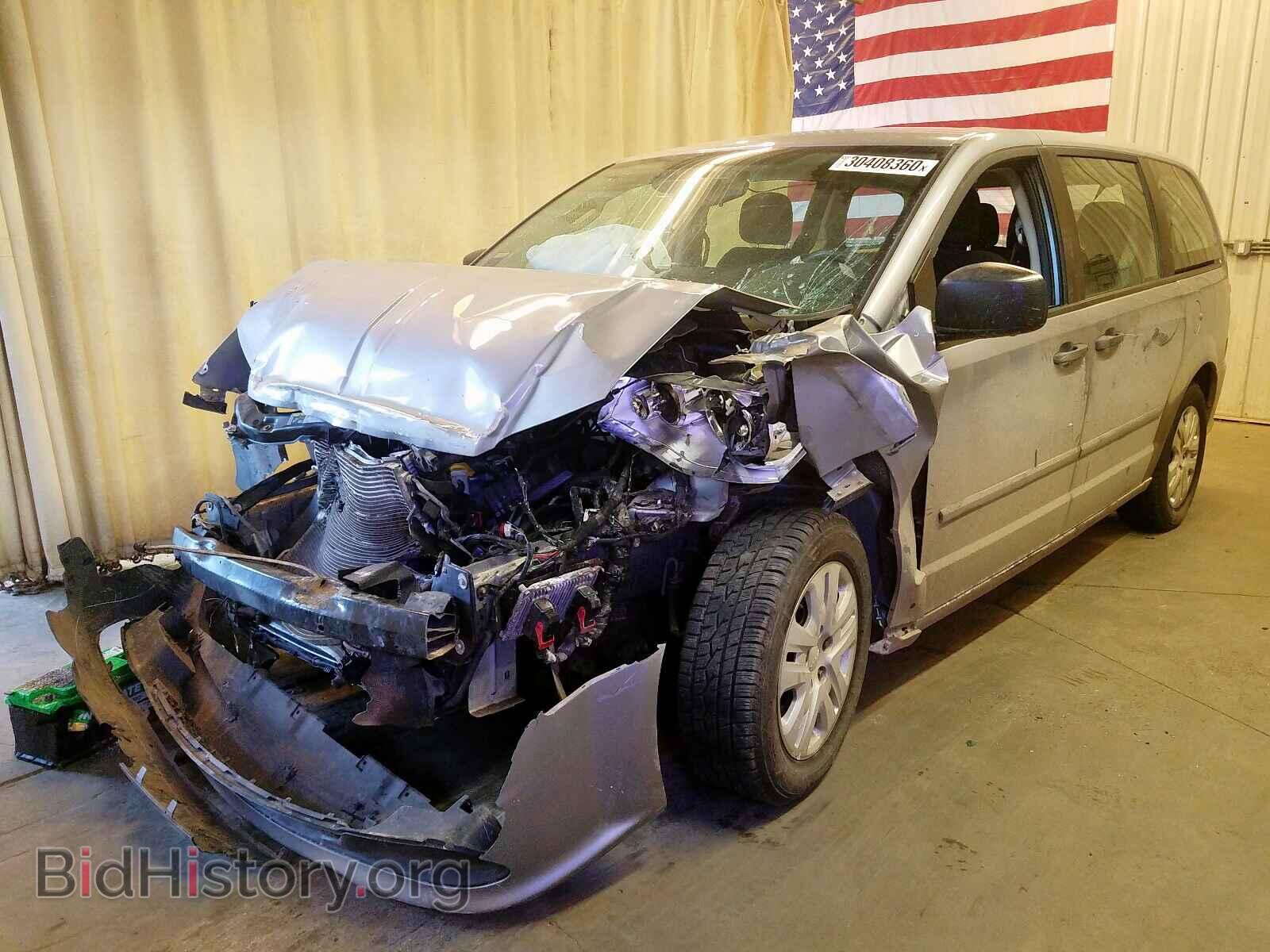 2013 DODGE CARAVAN - VIN: 2C4RDGBG3DR710228 - Фото 2
