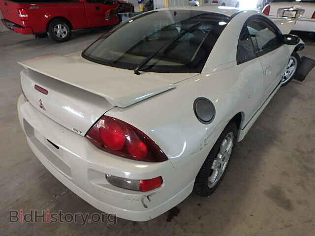 2001 MITSUBISHI ECLIPSE - VIN: 4A3AC54H51E109158 - Фото 4