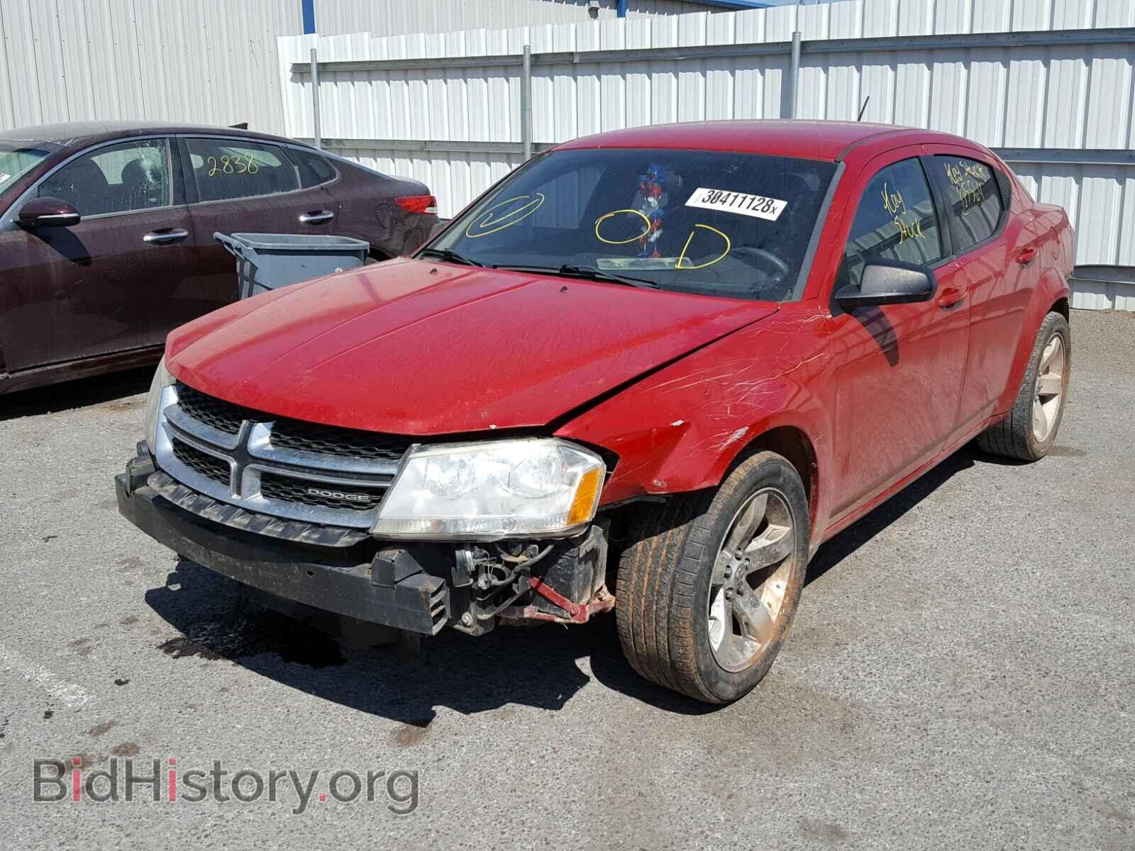 2012 DODGE AVENGER - VIN: 1C3CDZAB2CN171446 - Фото 2