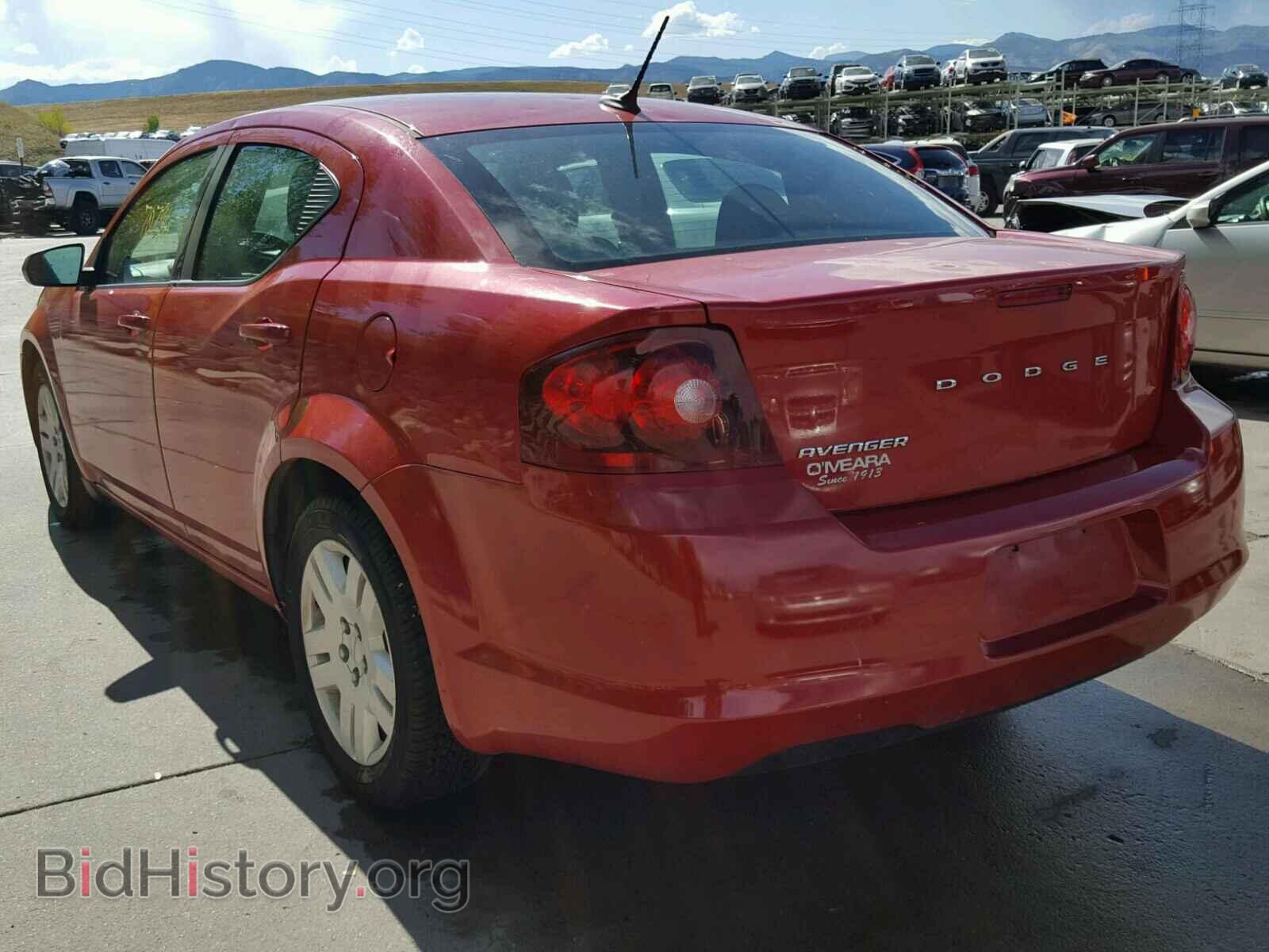 2014 DODGE AVENGER - VIN: 1C3CDZAB2EN125859 - Фото 3