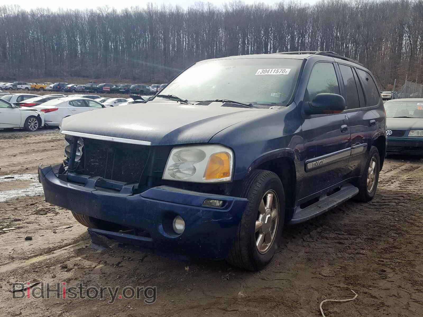 2002 GMC ENVOY - VIN: 1GKDS13S922456797 - Фото 2
