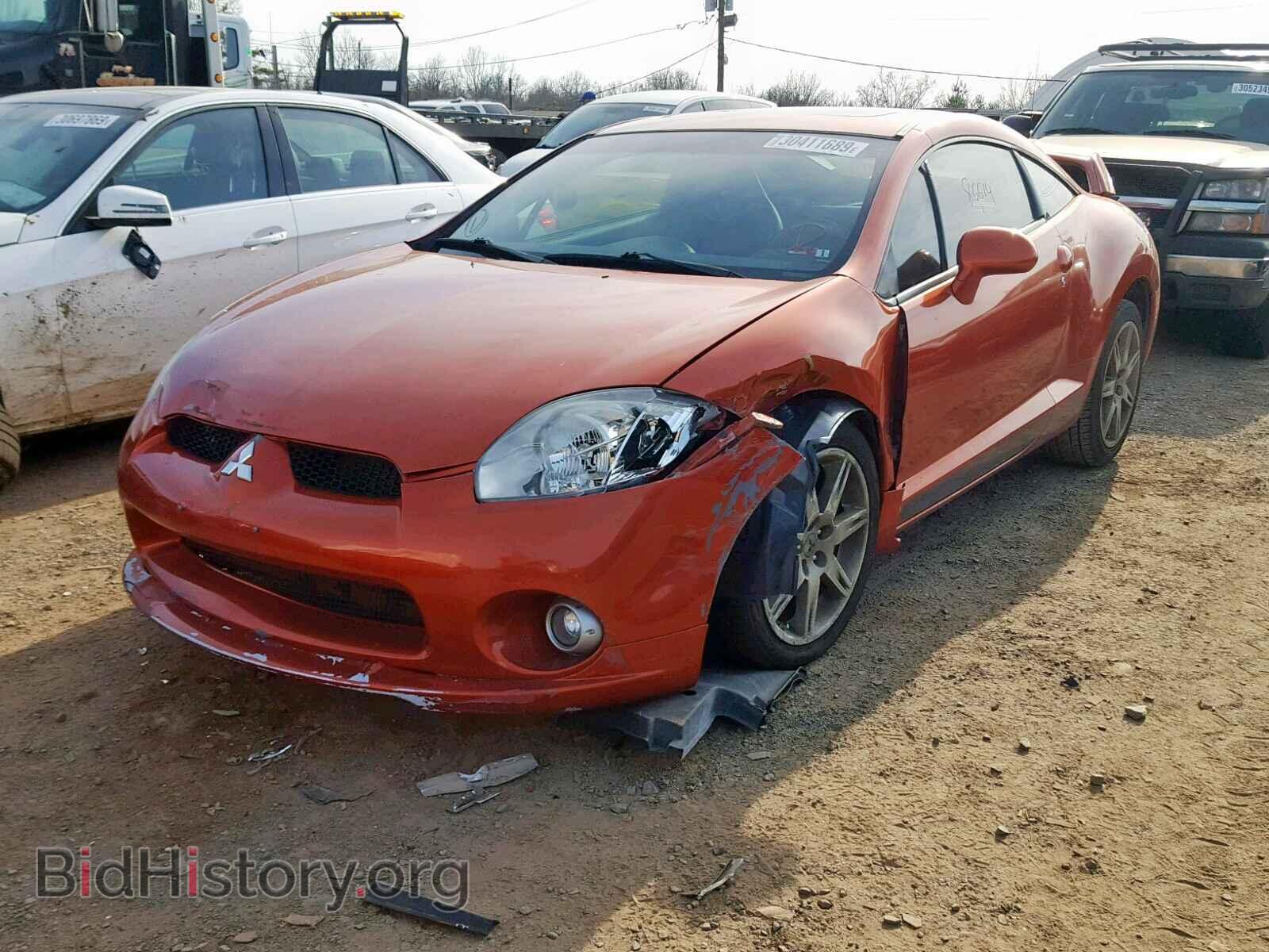 2008 MITSUBISHI ECLIPSE - VIN: 4A3AK64TX8E022976 - Фото 2