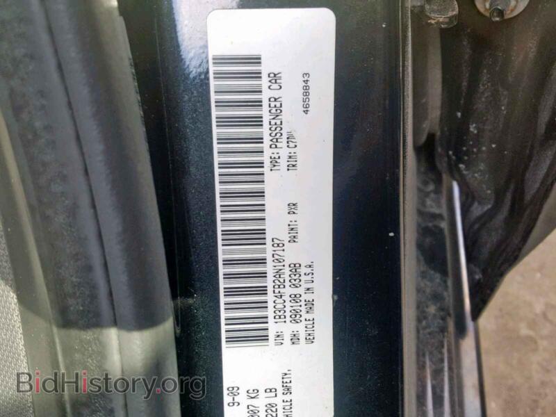 2010 Dodge AVENGER (VIN 1B3CC4FB2AN107187) — фото 10 из 10