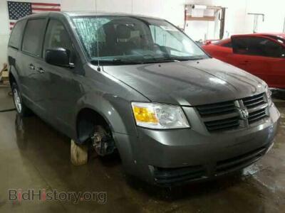 2010 Dodge CARAVAN Grand Cara, gray — VIN 2D4RN4DE5AR460318, Copart