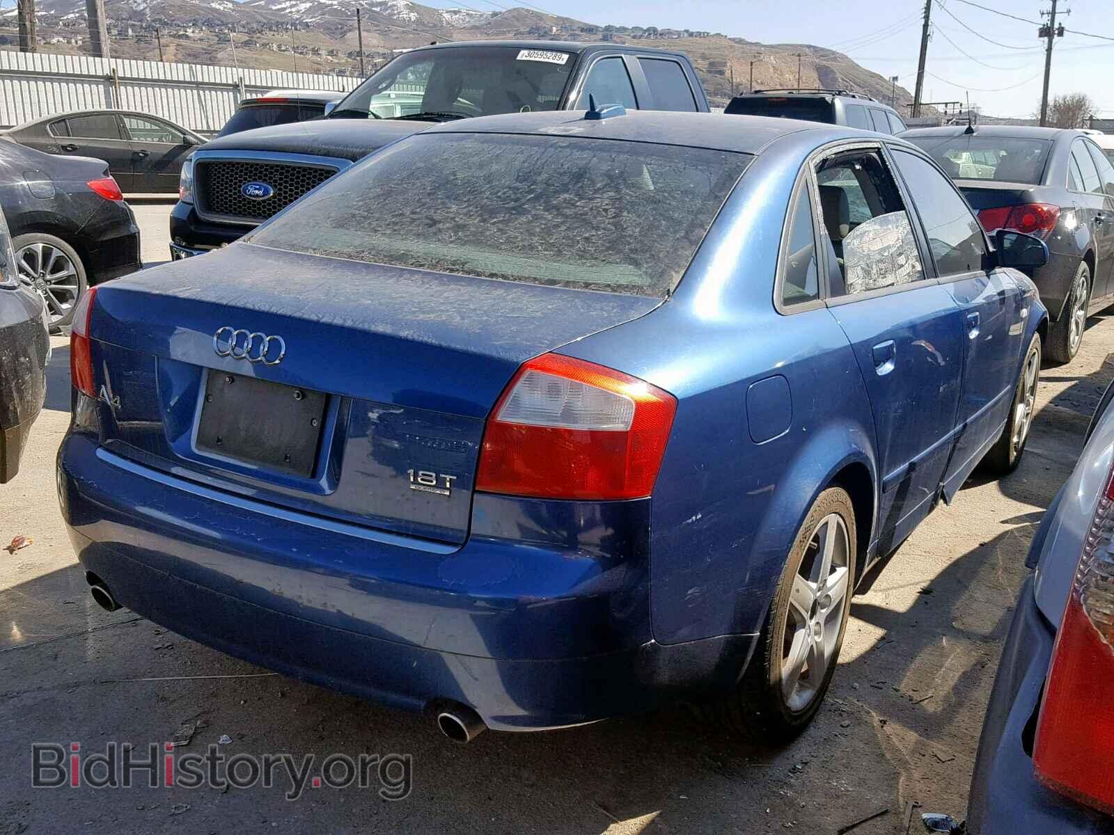 2005 AUDI A4 - VIN: WAULC68E15A026726 - Фото 4