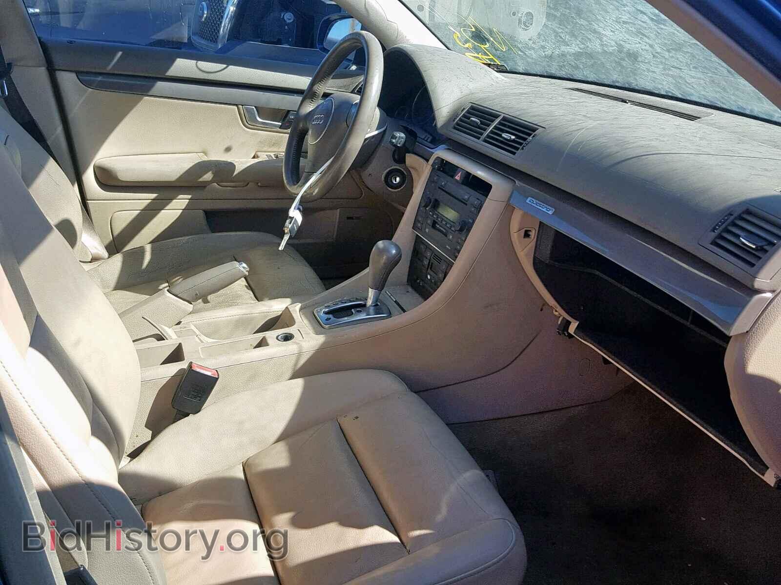 2005 AUDI A4 - VIN: WAULC68E15A026726 - Фото 5