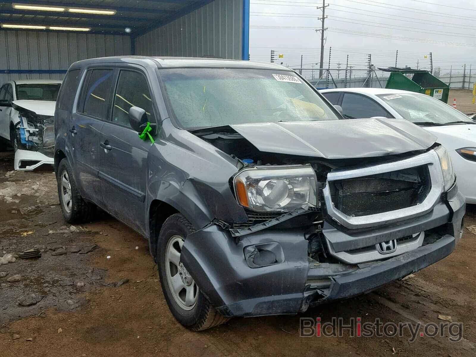 Фотография 5FNYF4H29BB033971 - HONDA PILOT LX 2011