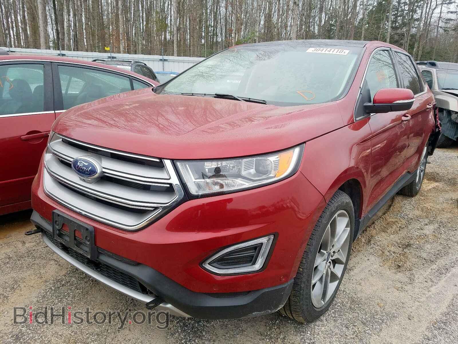 2017 FORD EDGE - VIN: 2FMPK4K86HBB95711 - Фото 2