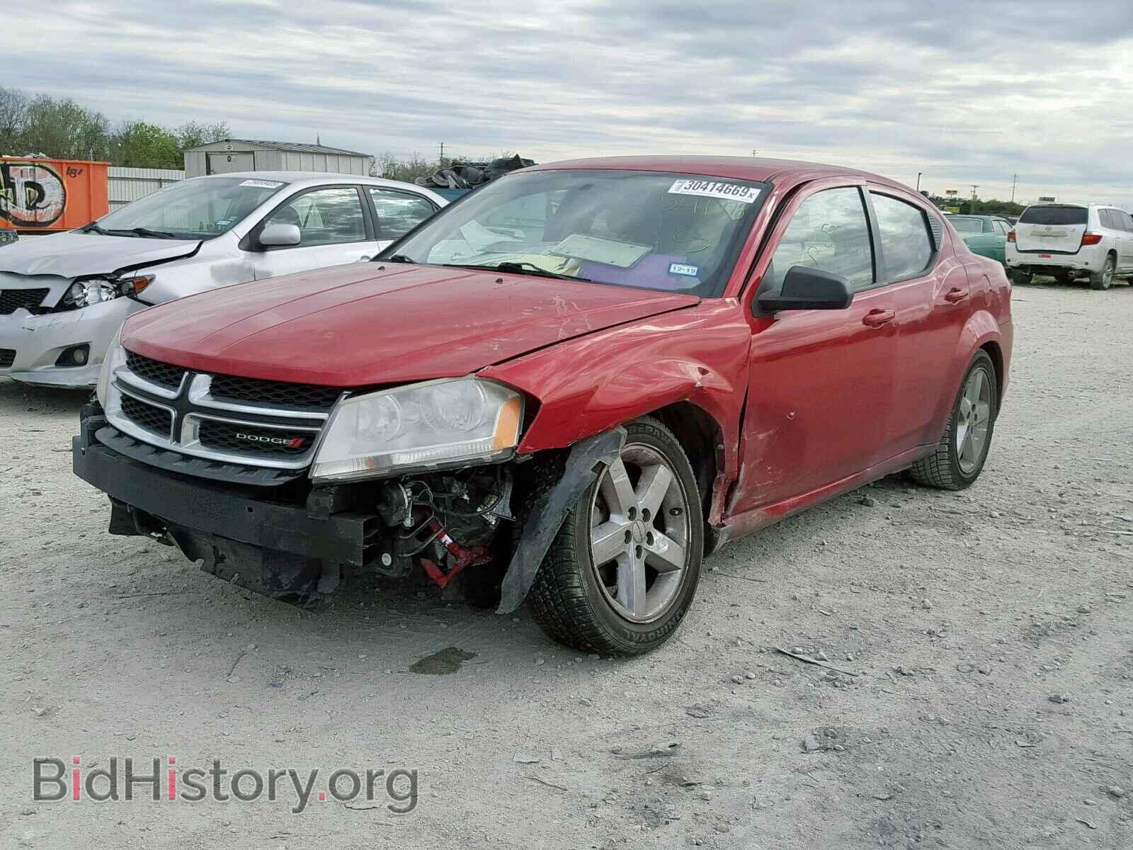 2013 DODGE AVENGER - VIN: 1C3CDZAB1DN541478 - Фото 2