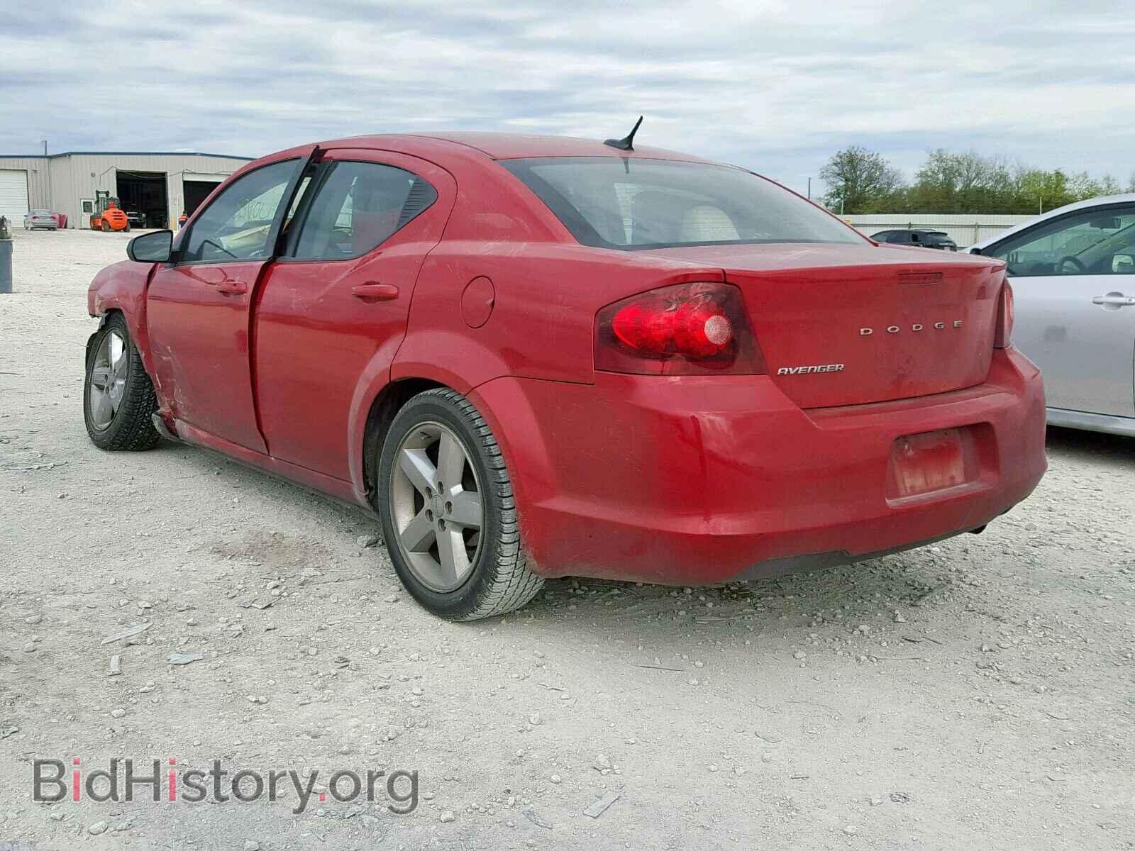 2013 DODGE AVENGER - VIN: 1C3CDZAB1DN541478 - Фото 3