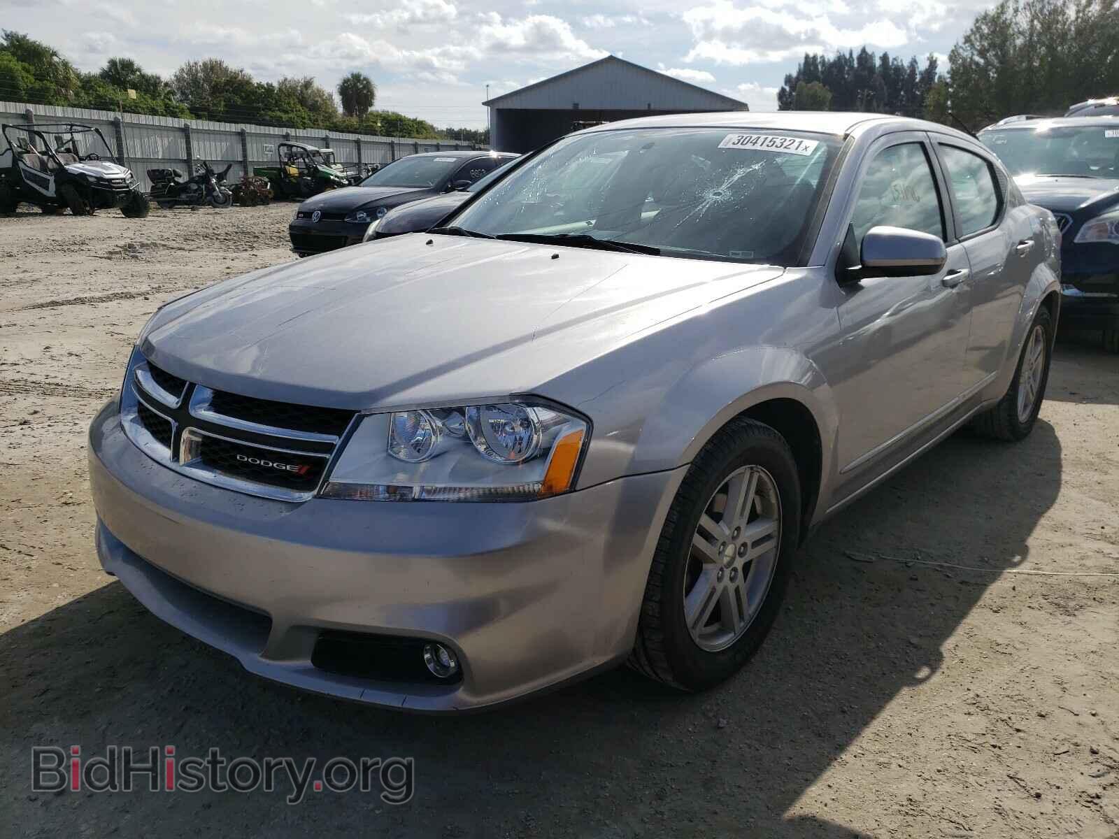 2013 DODGE AVENGER - VIN: 1C3CDZCG8DN663375 - Фото 2