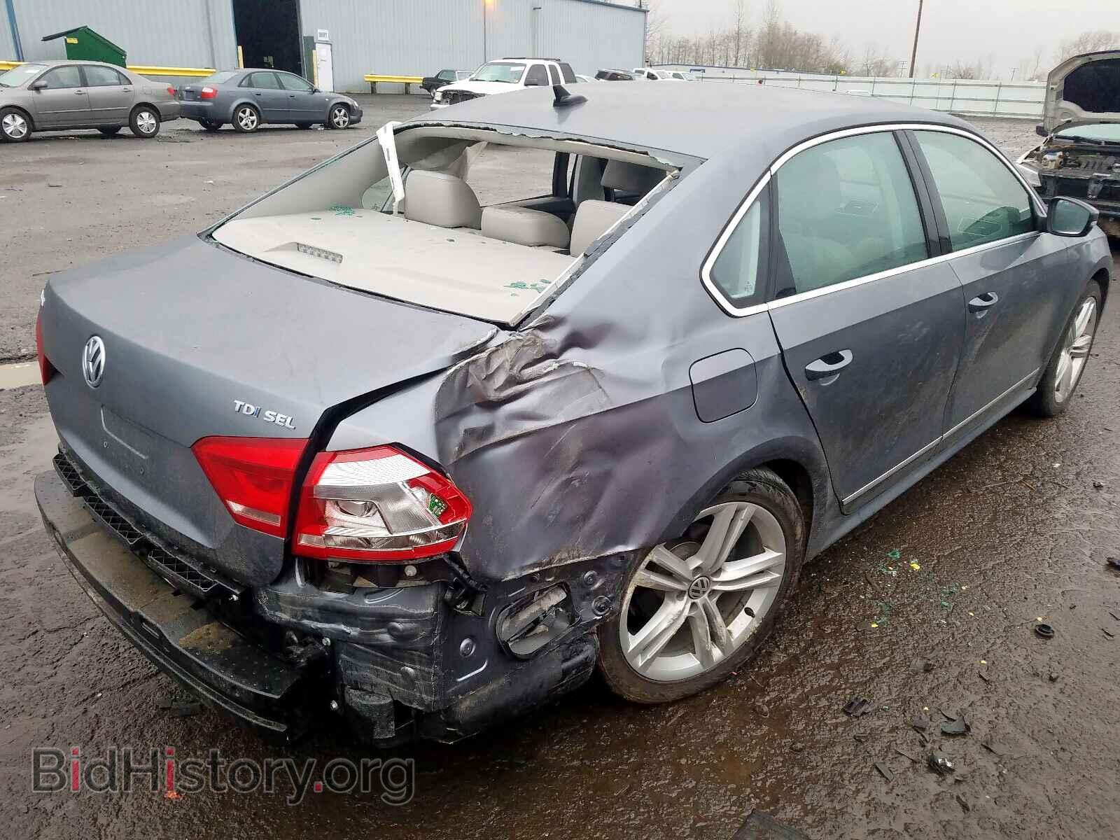 2014 VOLKSWAGEN PASSAT - VIN: 1VWCN7A36EC030221 - Фото 4