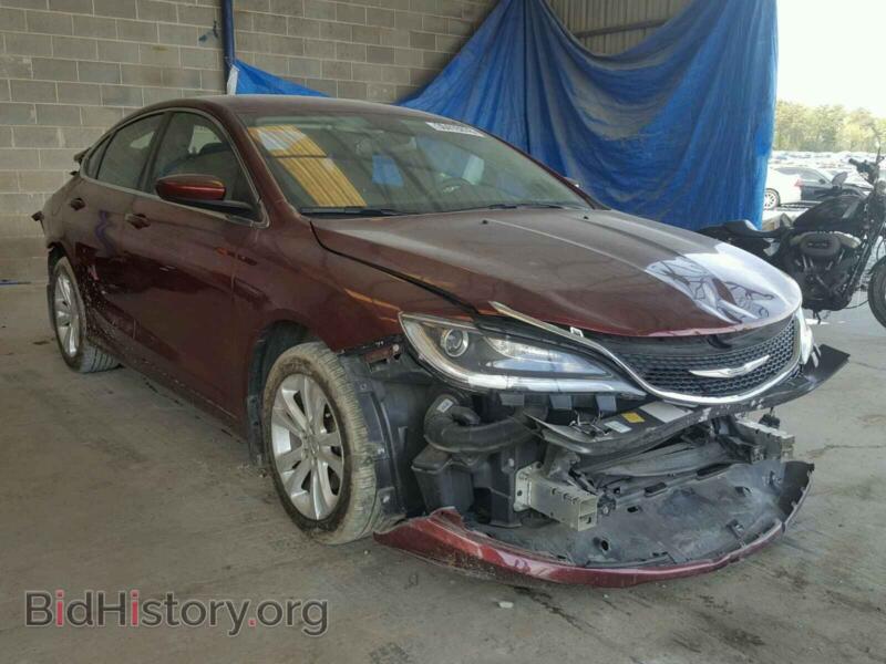 2015 Chrysler 200 200 Limite (VIN 1C3CCCAB8FN706283) — photo 1 of 10, Copart, damage: rear end