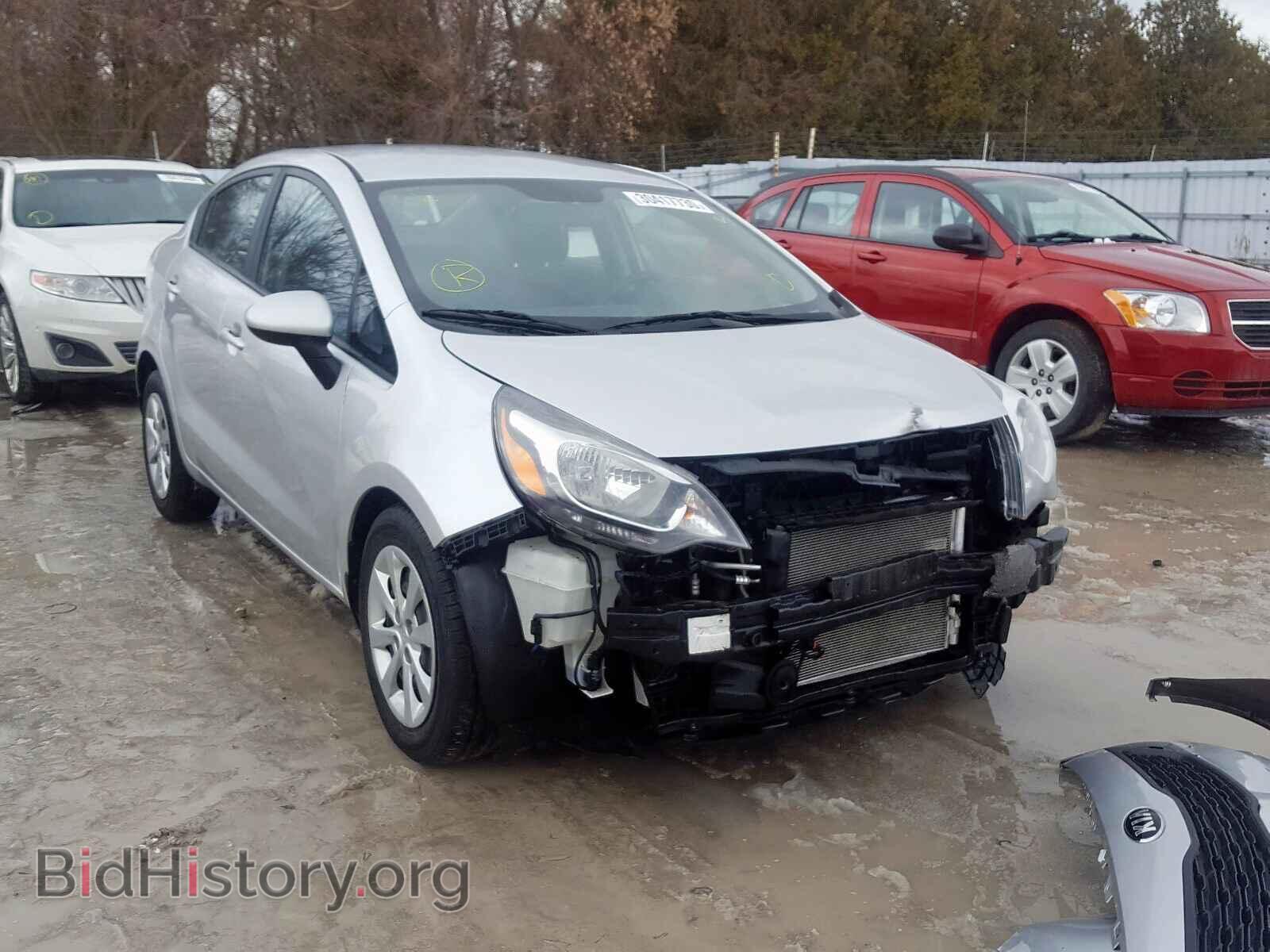 Фотография KNADM4A33F6495402 - KIA RIO 2015