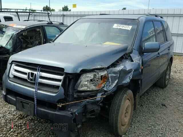 2007 HONDA PILOT - VIN: 2HKYF18497H524405 - Фото 2