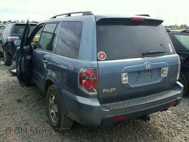 2007 HONDA PILOT - VIN: 2HKYF18497H524405 - Фото 3