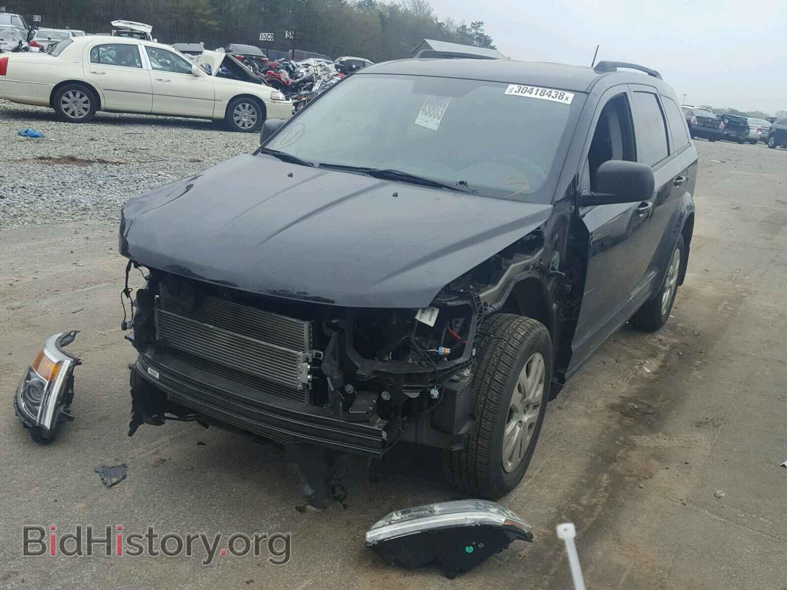2016 DODGE JOURNEY - VIN: 3C4PDCAB4GT240802 - Фото 2