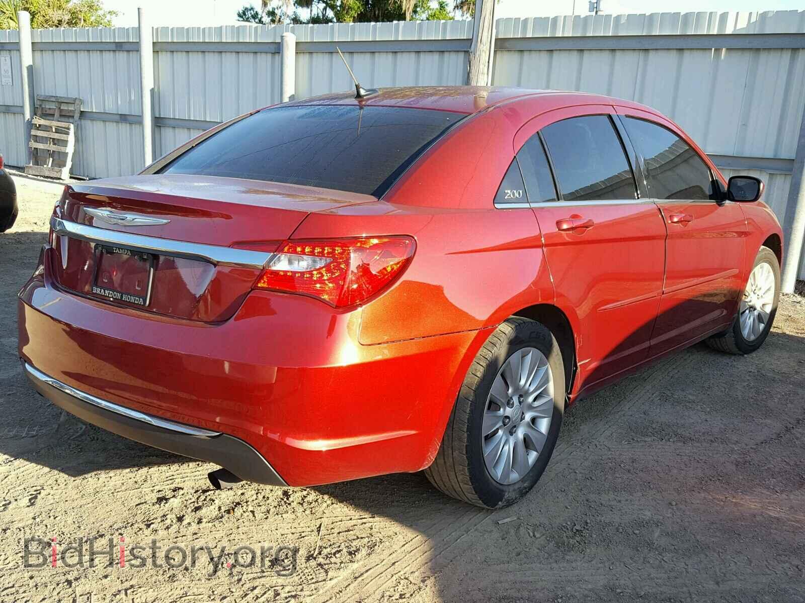 2014 CHRYSLER 200 - VIN: 1C3CCBAB0EN146185 - Фото 4