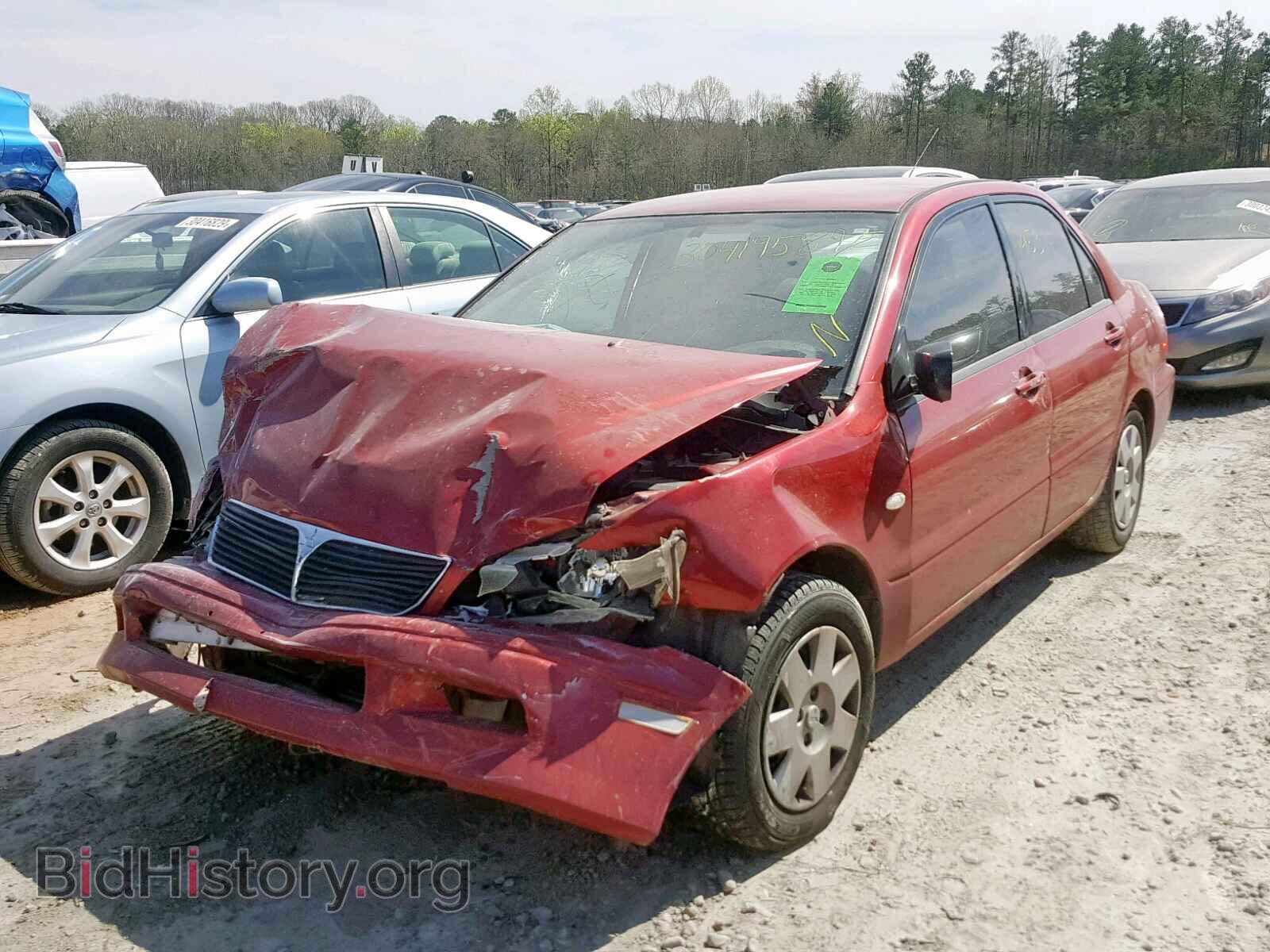 2003 MITSUBISHI LANCER - VIN: JA3AJ26E23U078677 - Фото 2