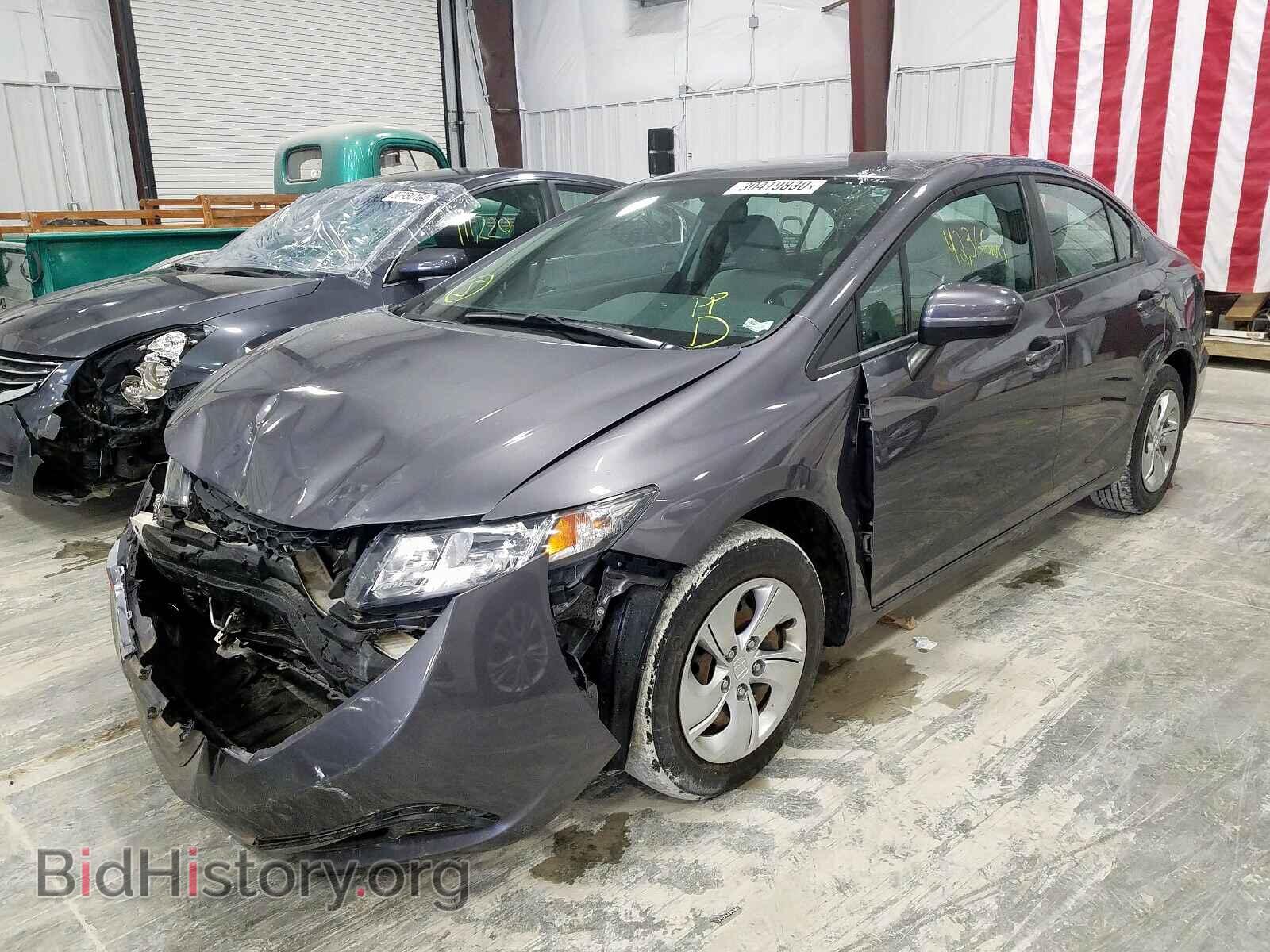2014 HONDA CIVIC - VIN: 19XFB2F59EE010236 - Фото 2