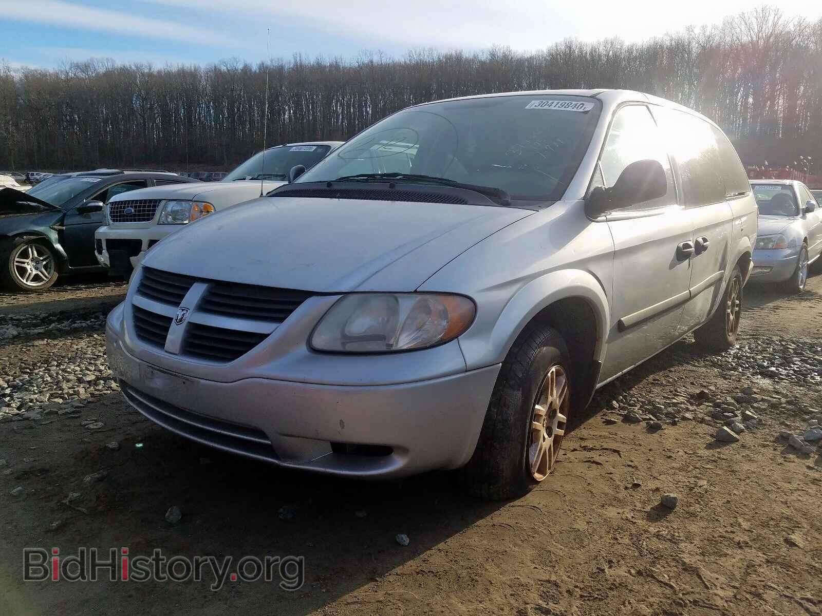 2007 DODGE CARAVAN - VIN: 1D4GP24E47B251424 - Фото 2