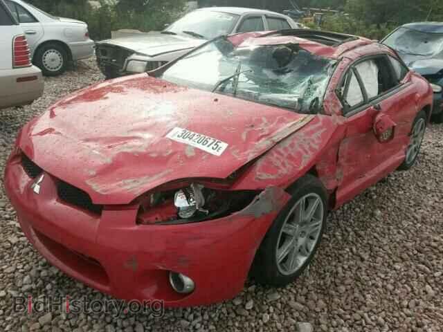 2006 MITSUBISHI ECLIPSE - VIN: 4A3AK34T46E023469 - Фото 2