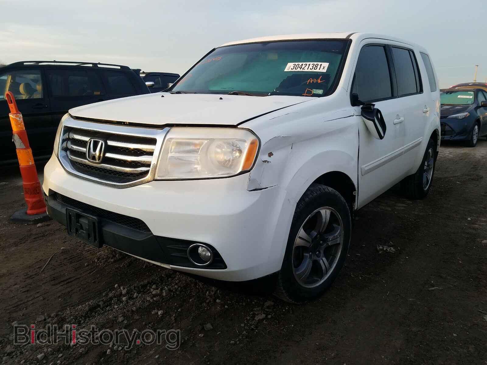 2012 HONDA PILOT - VIN: 5FNYF4H56CB035415 - Фото 2
