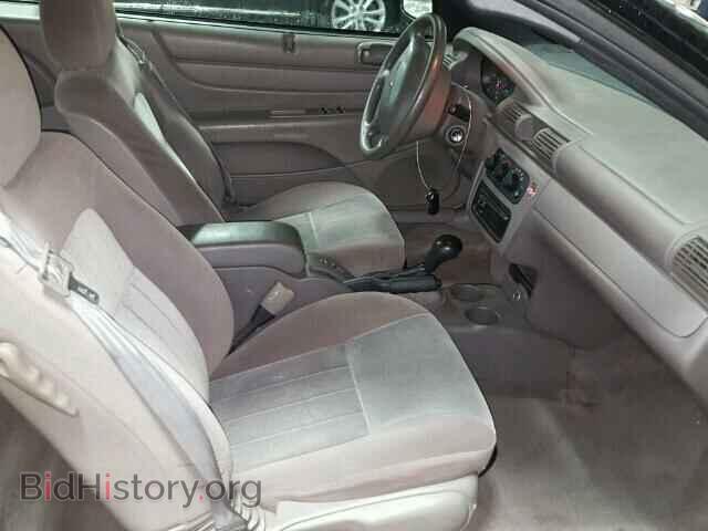 2003 CHRYSLER SEBRING - VIN: 1C3EL45X83N511896 - Фото 5