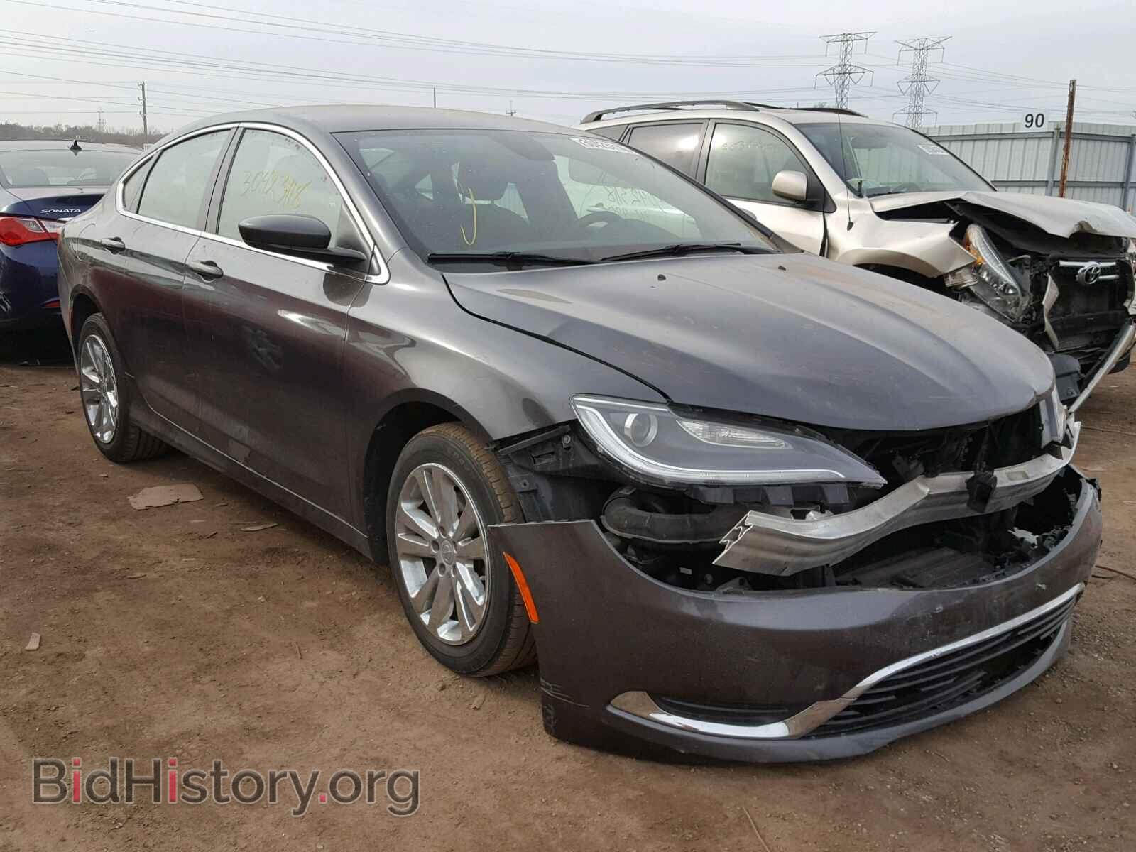 Фотография 1C3CCCAB2FN607460 - CHRYSLER 200 2015