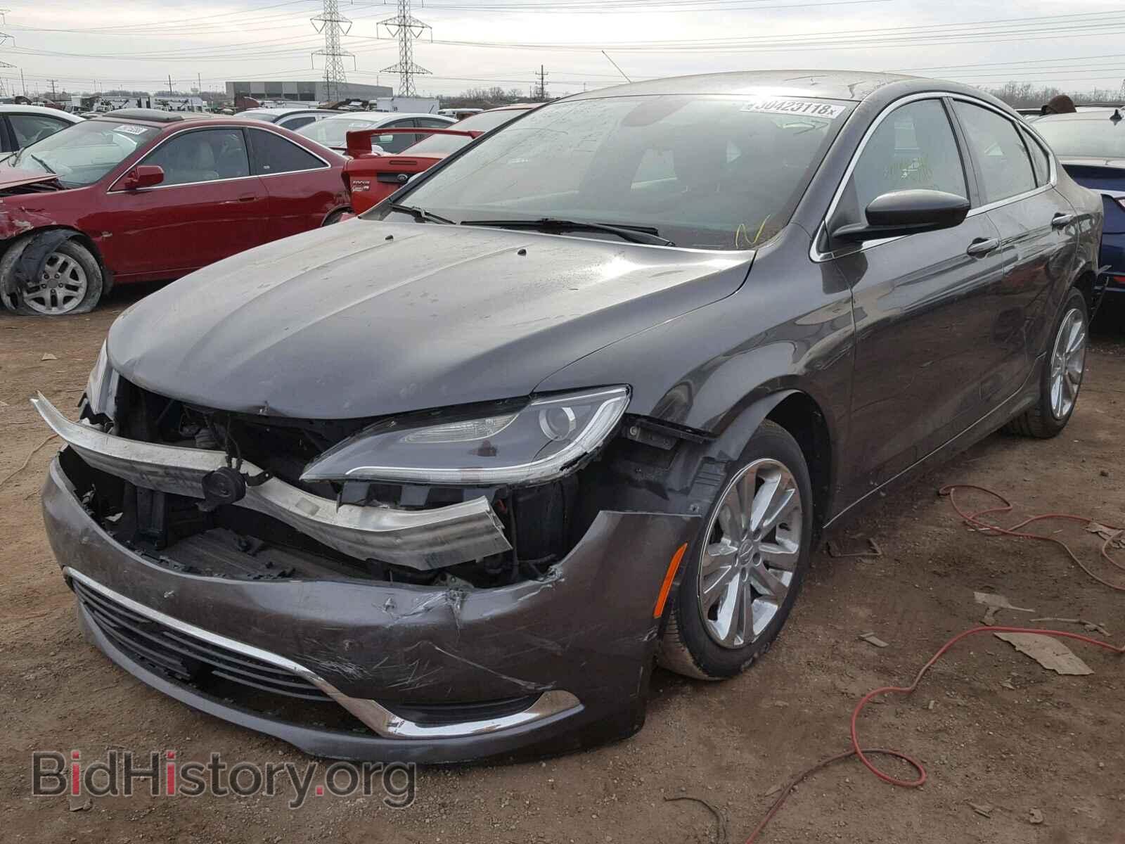 2015 CHRYSLER 200 - VIN: 1C3CCCAB2FN607460 - Фото 2